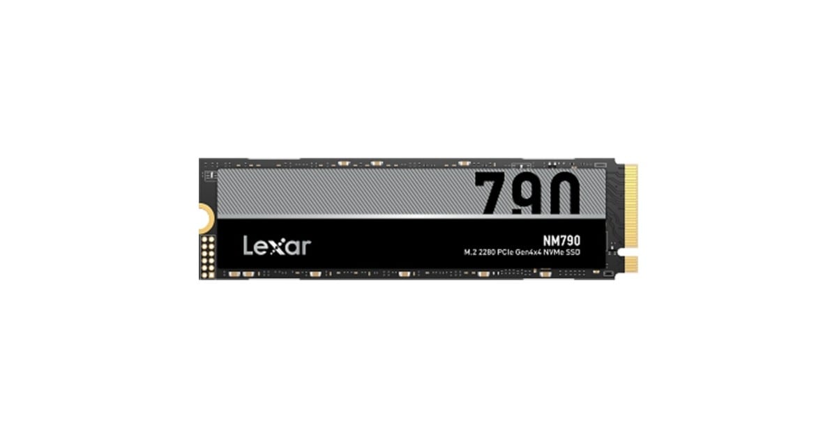 LexarNM790 2 TB SSD  (PCIe 4.0 x4, NVMe 1.4, M.2 2280)