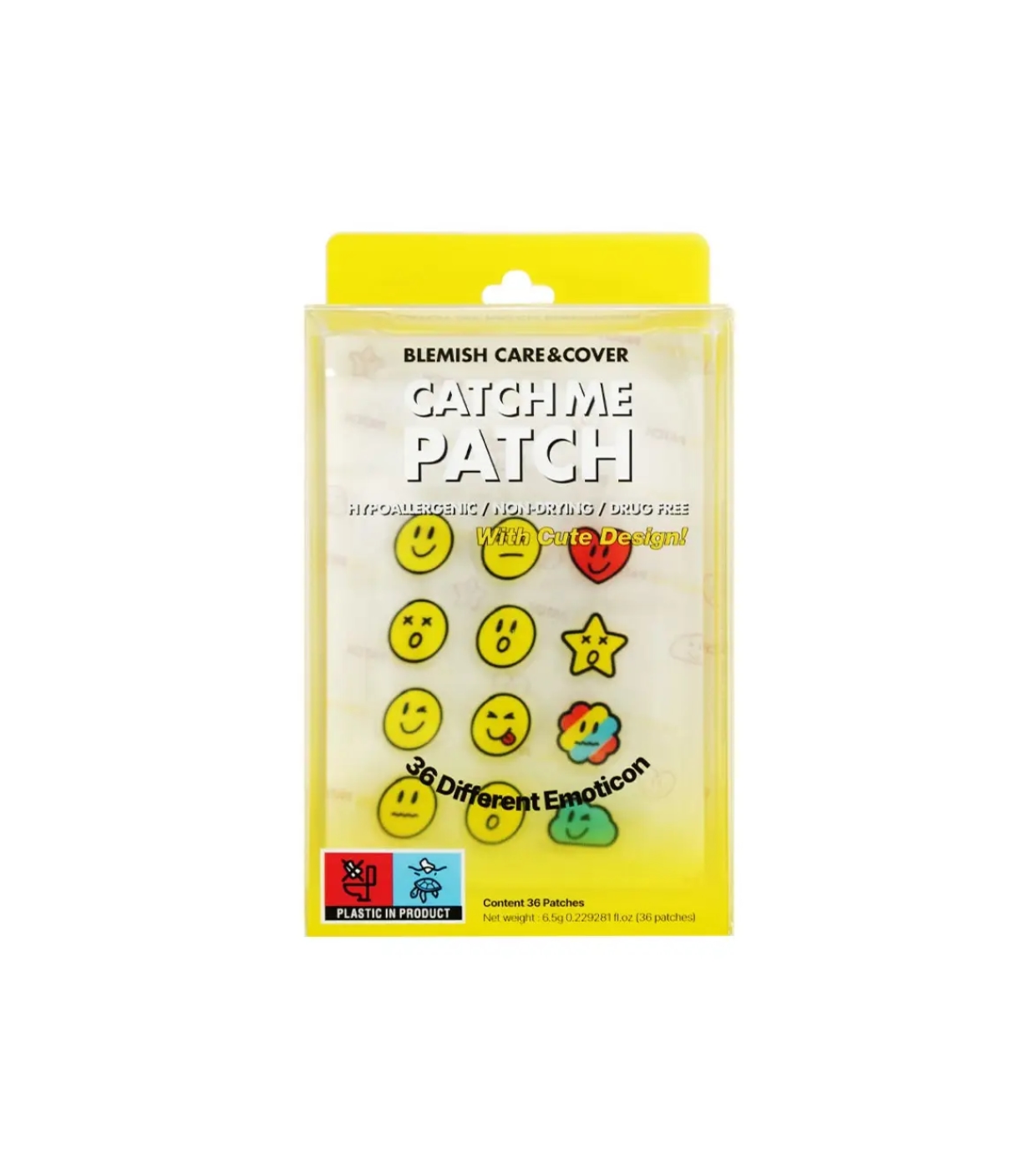 Catch Me Patch - Adesivos para espinhas Care&Cover - With Cute Design