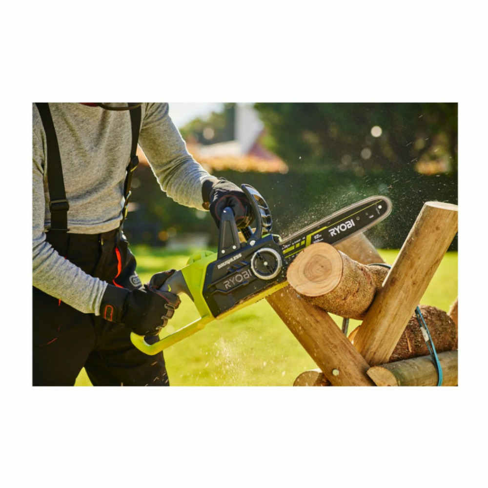Tronçonneuse ryobi - rcs18x3050f - 18v oneplus brushless - 1 batterie 5.0 ah - 1 chargeur