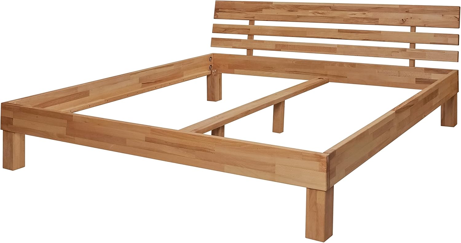 Krok Wood Massivholzbett Julia in Buche 180x200 cm