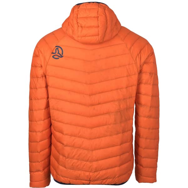 Doudoune ski de randonnée TERNUA VILMAN HOOD DOWN JKT M NECTARINE