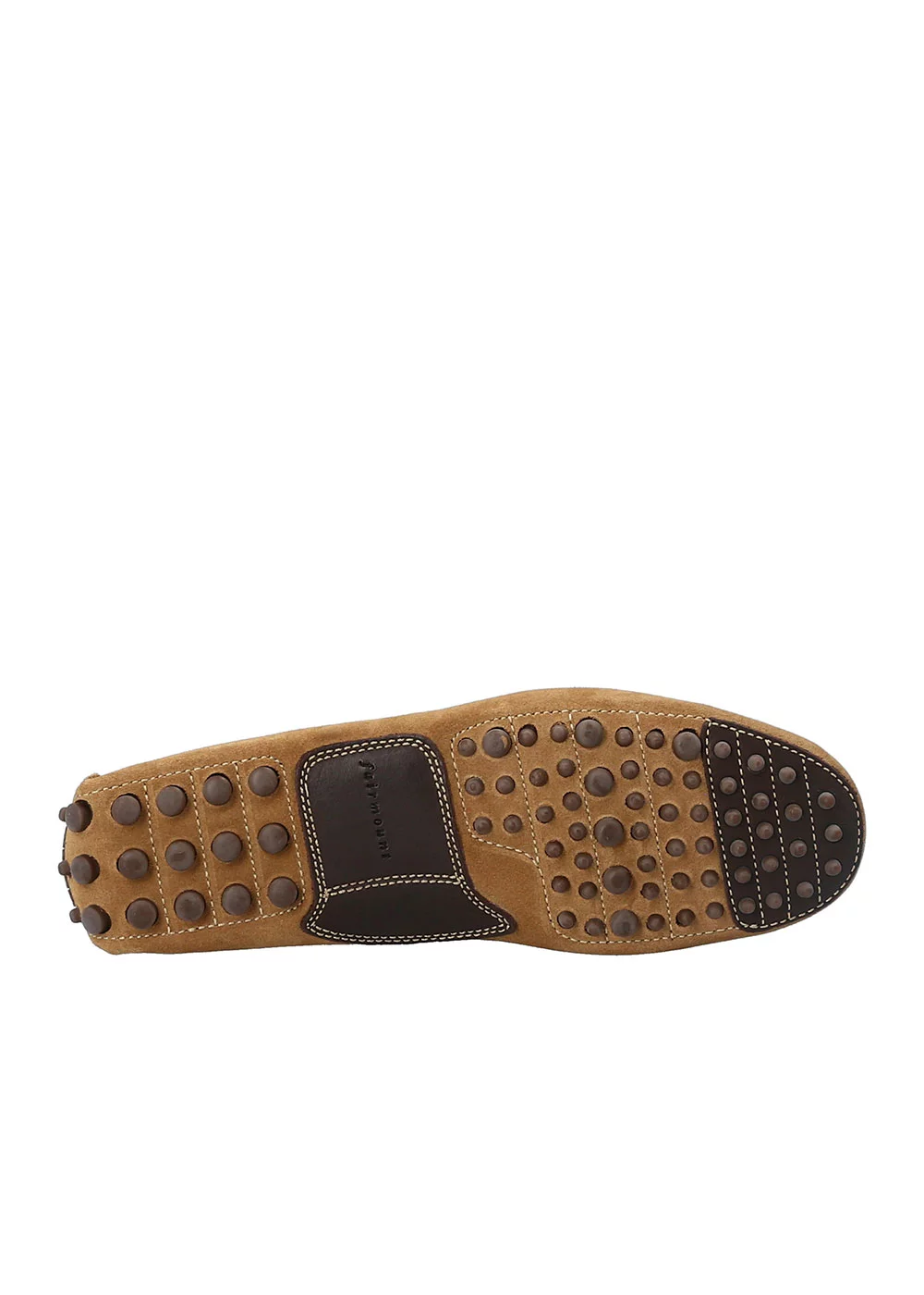 MOCASSIN BUCK DRIVER VELOURS TABAC