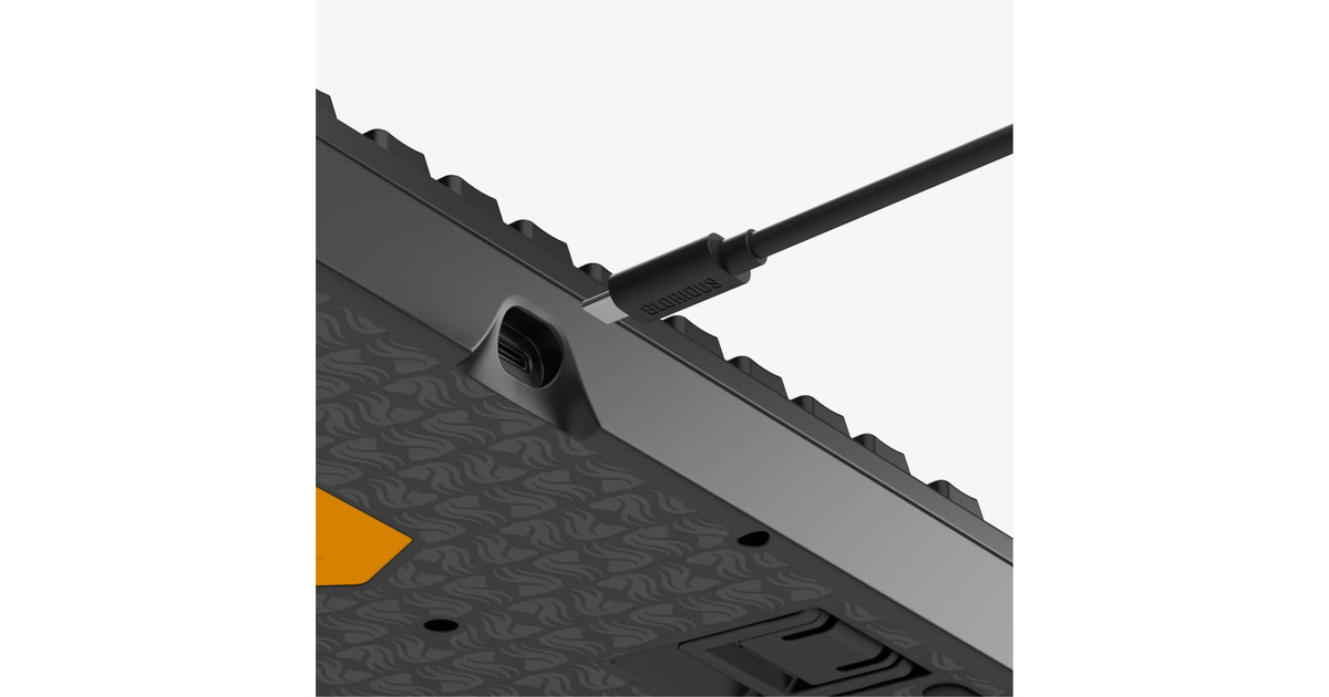 GloriousGMBK 75%, gaming toetsenbord  (Zwart, US lay-out, Membraan, 75%, RGB)