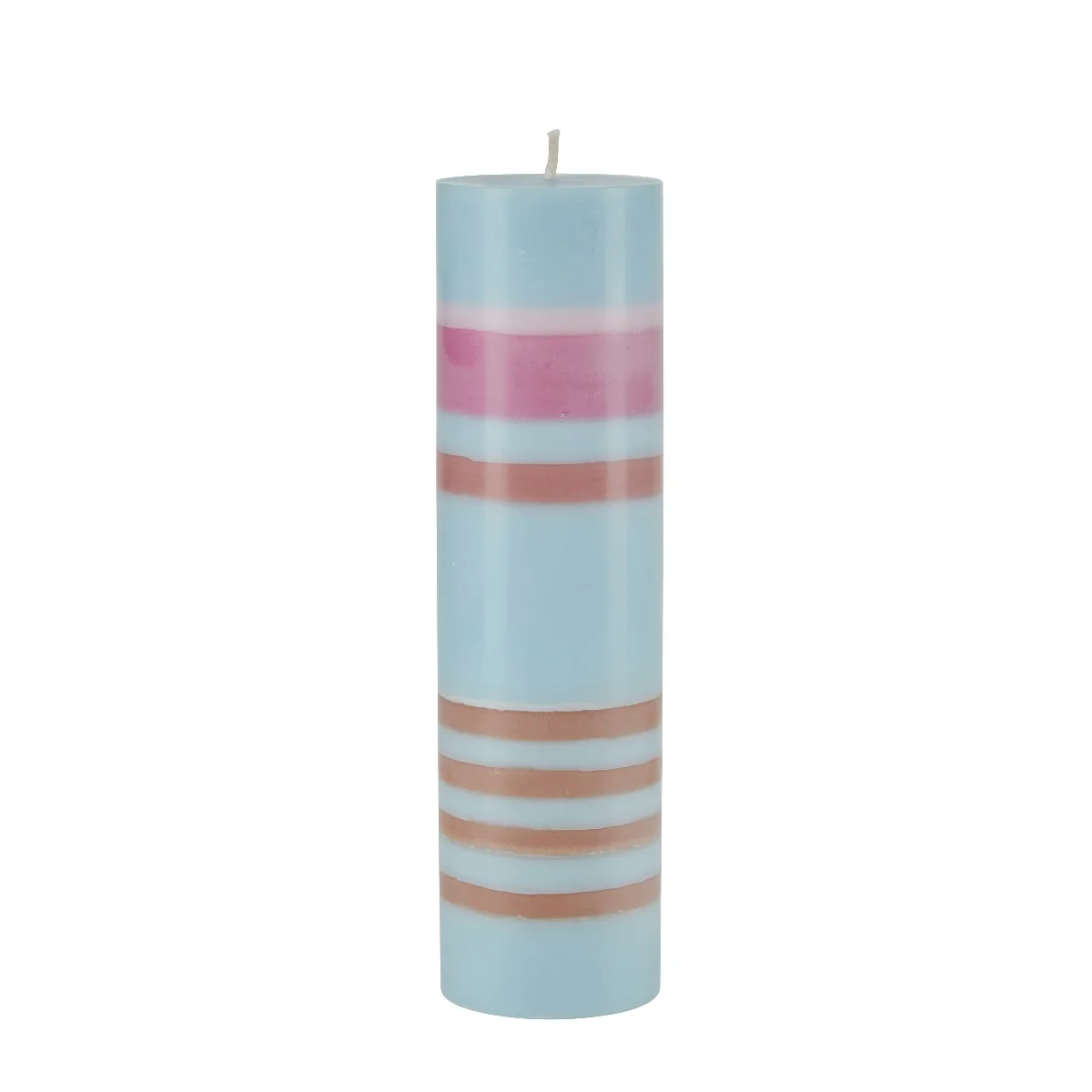 Bahne Interior  Bloklys, Blue/Pink - H:20 cm