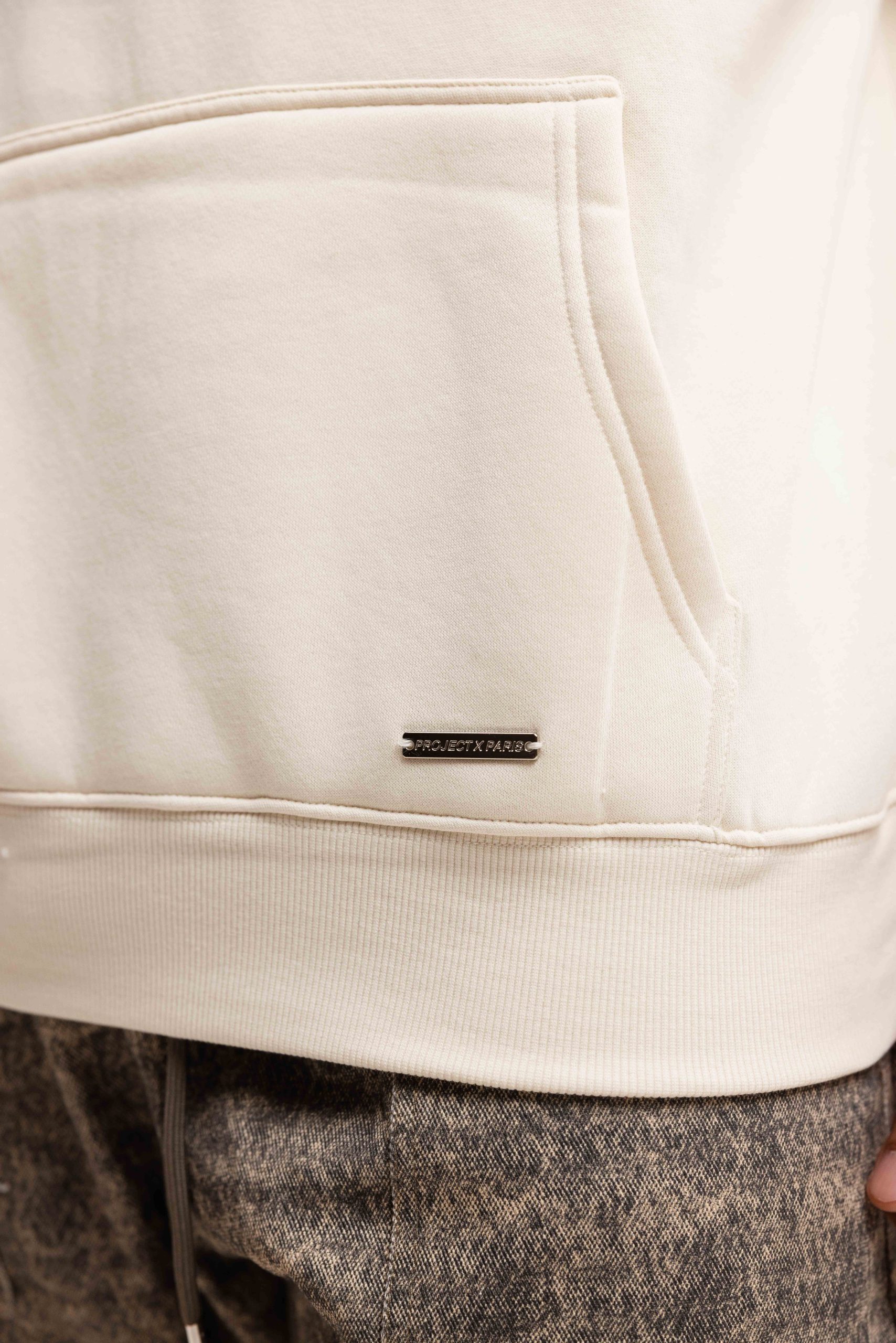 Project X Paris Gothic Roses Hoodie Heren Beige
