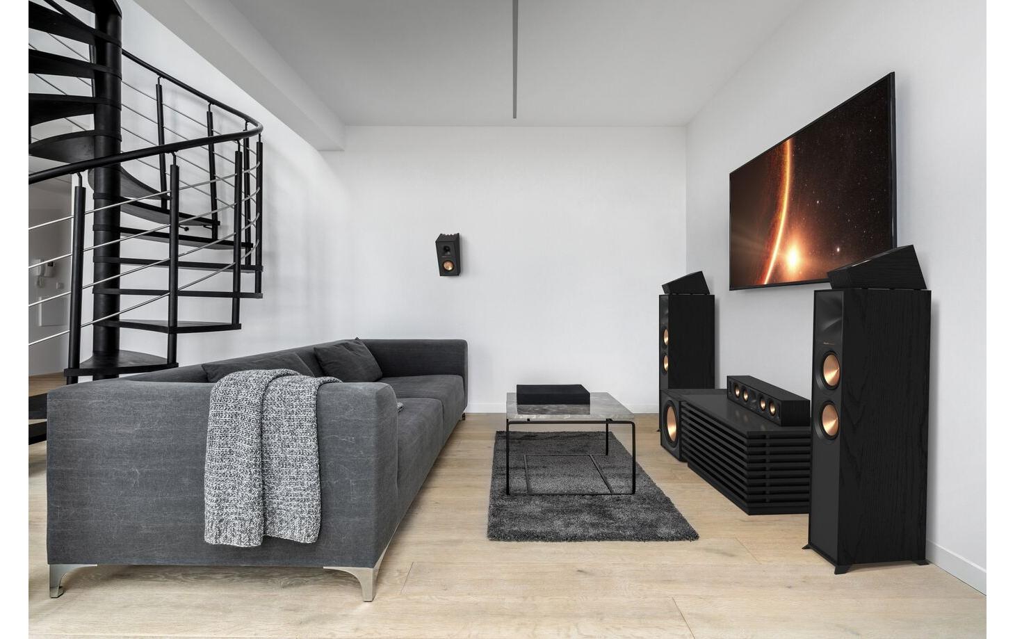 Standlautsprecher R-600F – Schwarz<br>Standlautsprecher mit «Dolby Atmos»-Erweiterung