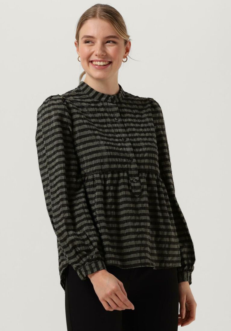 LEVETE ROOM groene levete room blouse lr-vela 1 blouse