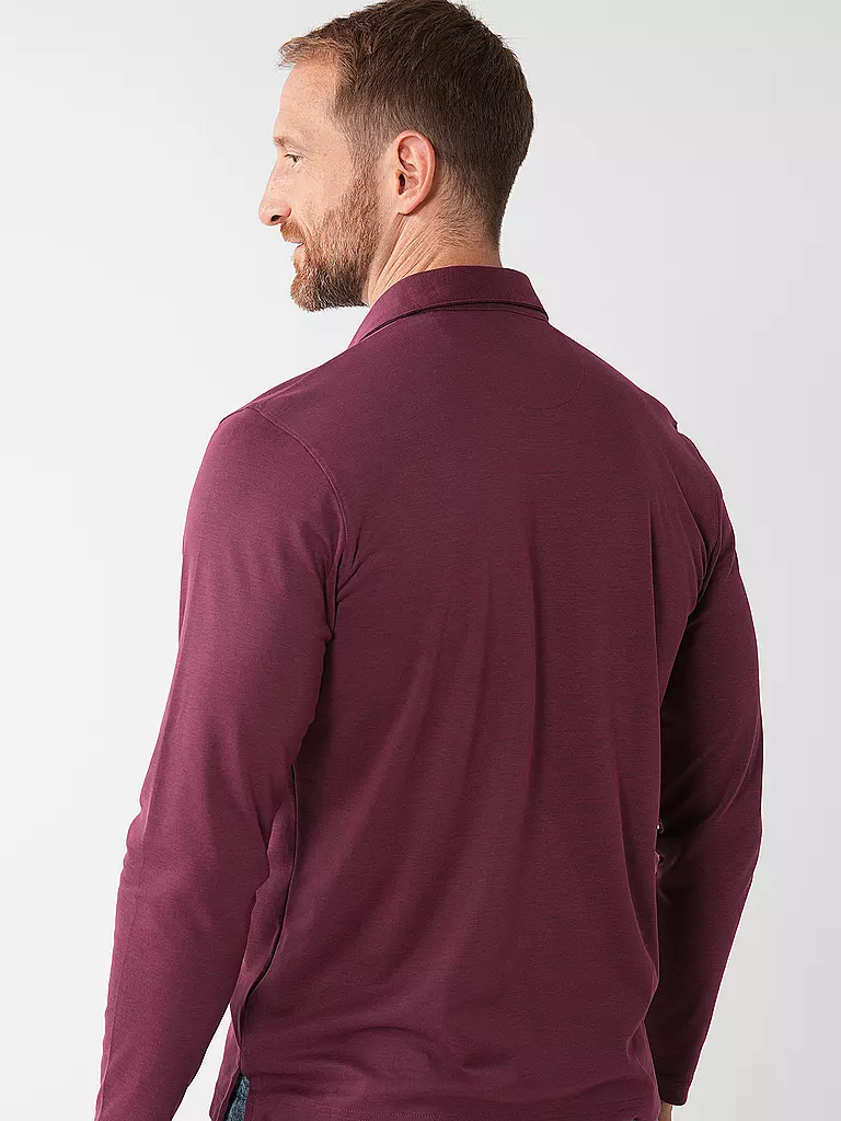 RAGMAN Poloshirt dunkelrot