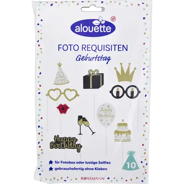 Foto Requisiten 10 St., sortiert