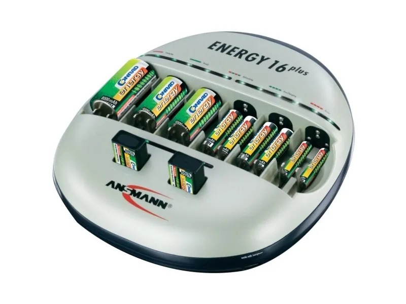 Ansmann Energy 16 , 9v, AA, AAA, C, D