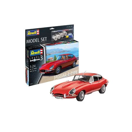 Revell Model-Set Jaguar E-Type Coupé
