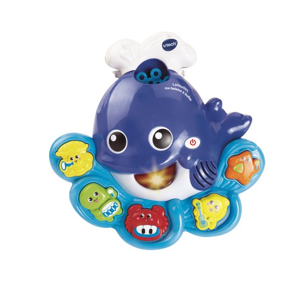 Jouet de bain Lolibulles, ma baleine à bulles