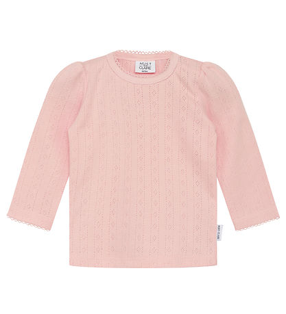 Hust and Claire Bluse - Andreia - Icy Pink m. Hulm?nster