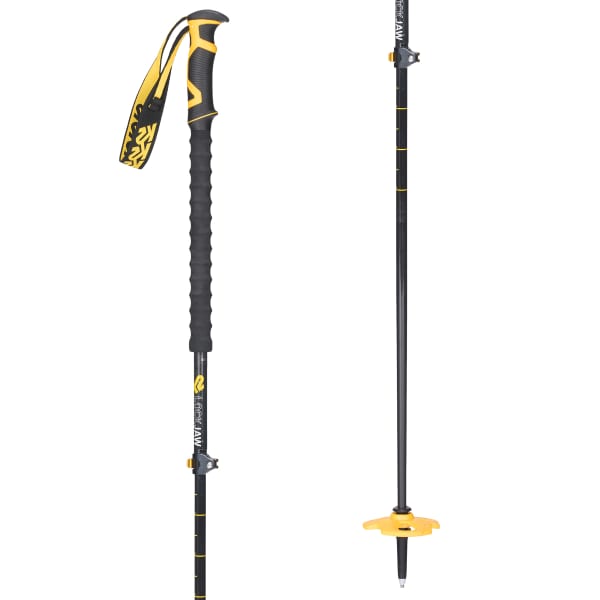 Bâton ski de randonnée K2 LOCKJAW CARBON PLUS BLACK