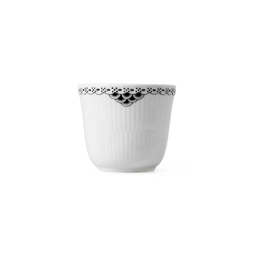 Royal Copenhagen  Sort Riflet Blonde termokop - 26 cl.