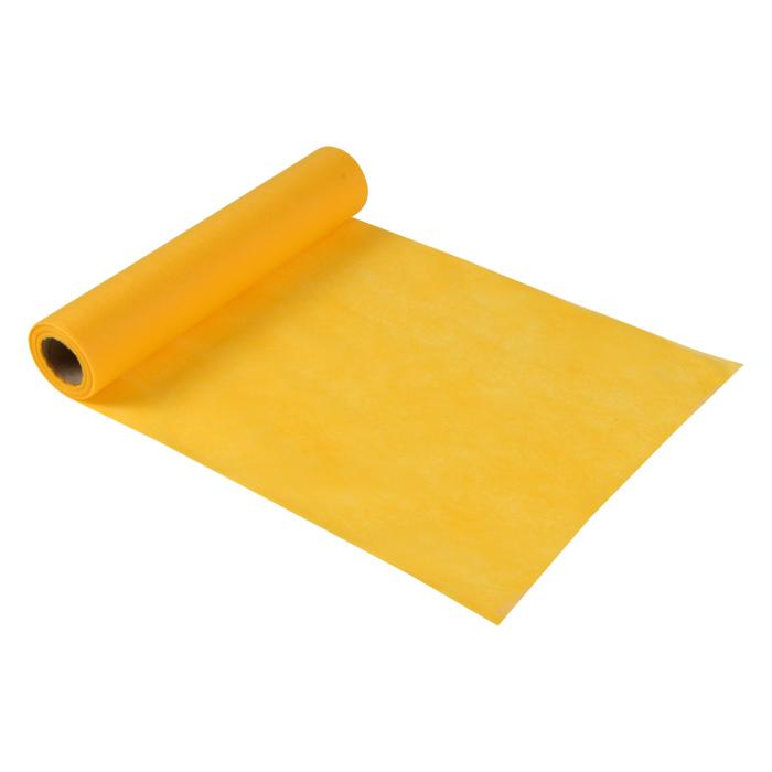 CHEMIN DE TABLE VITAMINE INTISSE 30CMX7.2M JAUNE MOUTARDE