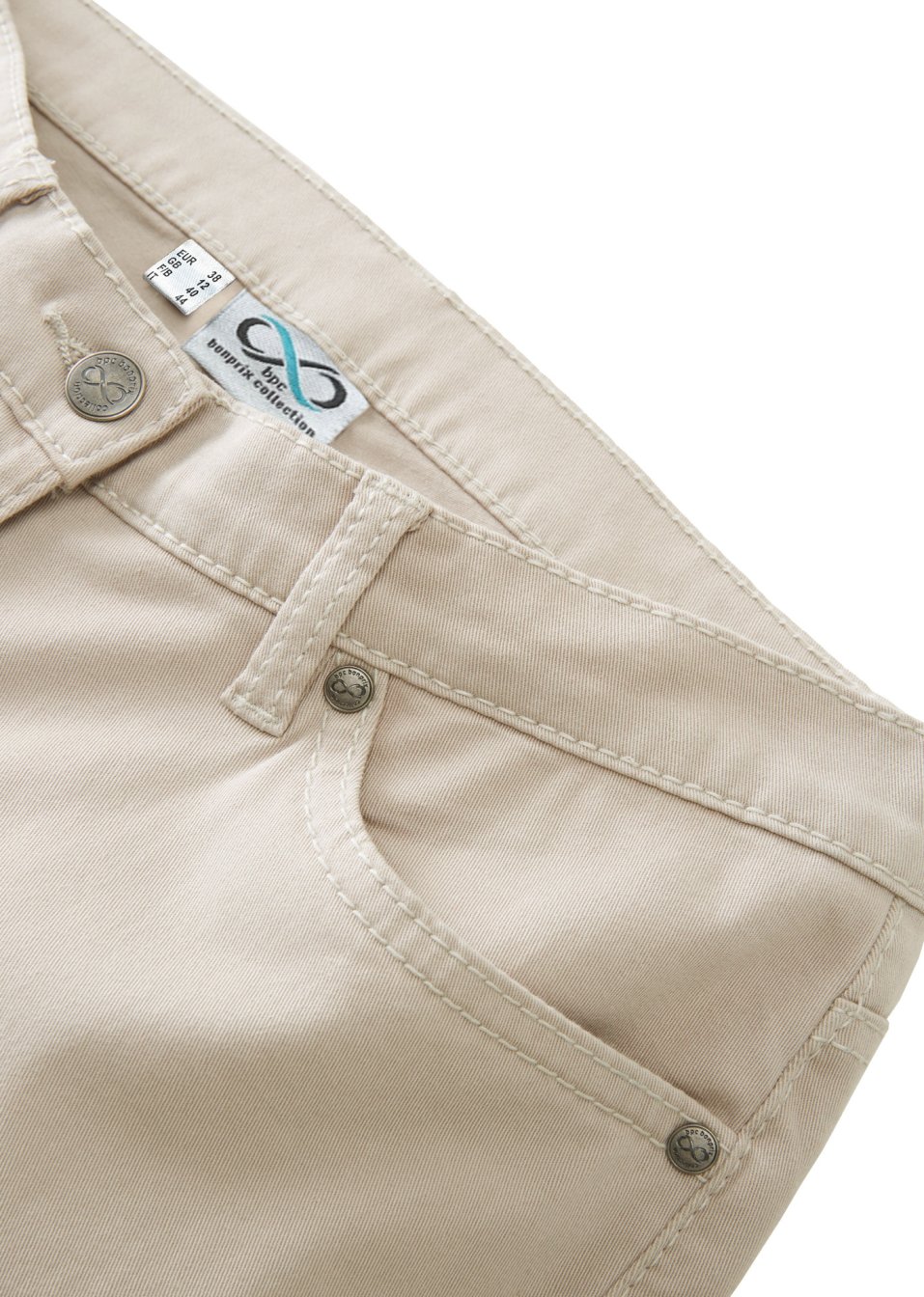 Pantalon twill 5 poches Essential