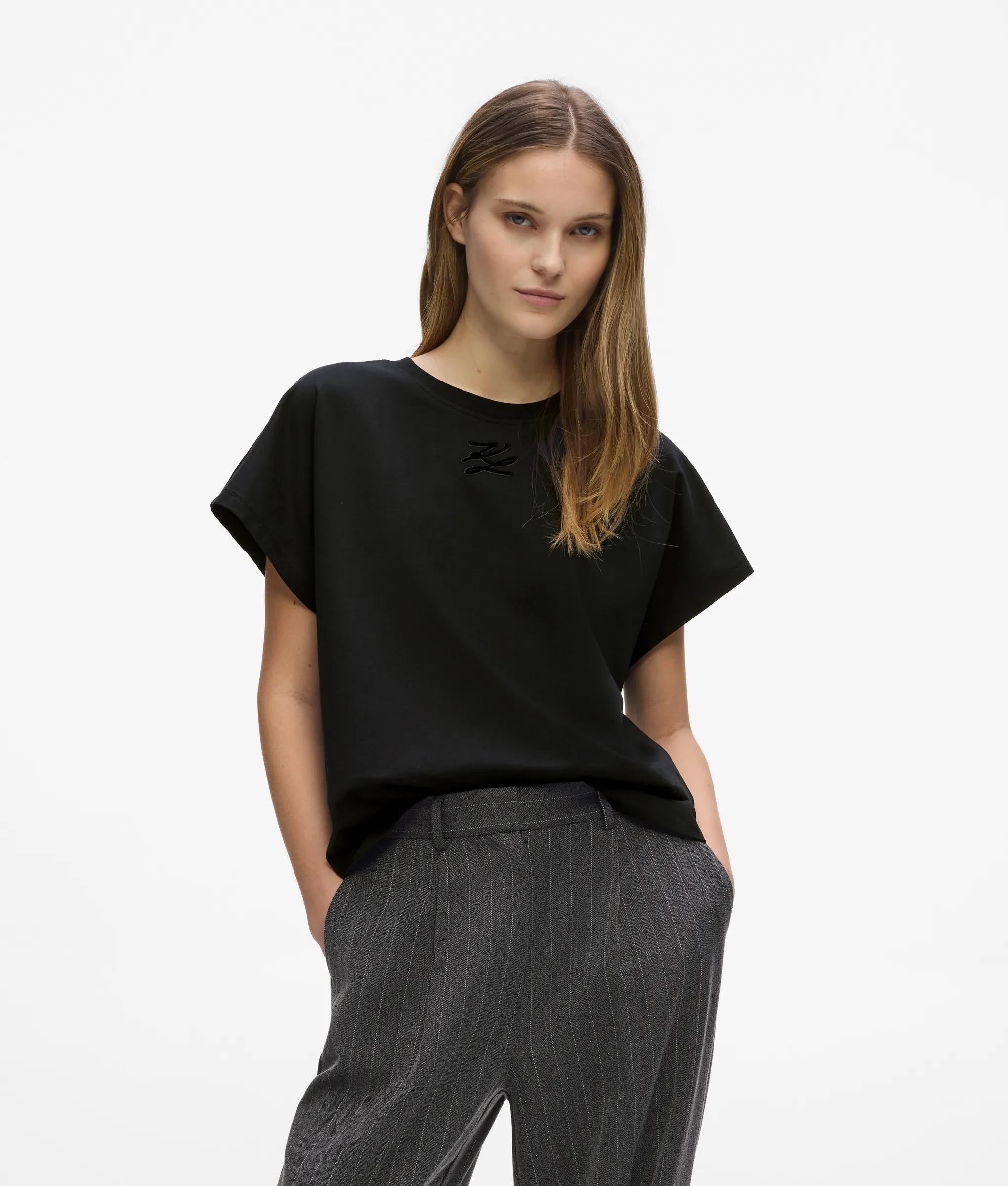 Autograph T-shirt met korte mouwen