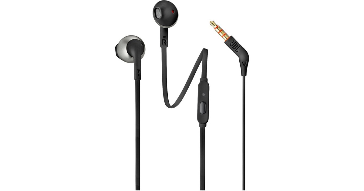 JBLT205  in-ear oortjes  (Zwart)