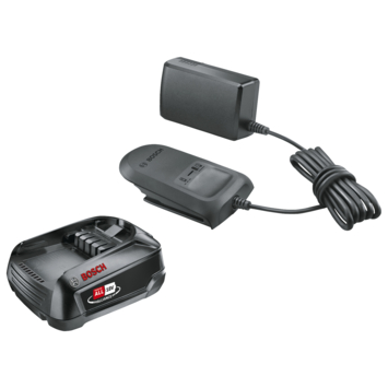 Bosch 18V accu 2,5Ah + lader voor het 'Power for All' accuplatform van Bosch, Gardena en o.a. Gloria