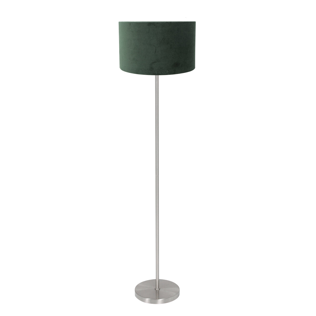 Mexlite - vloerlamp - Noor - groen staal - metaal textiel -