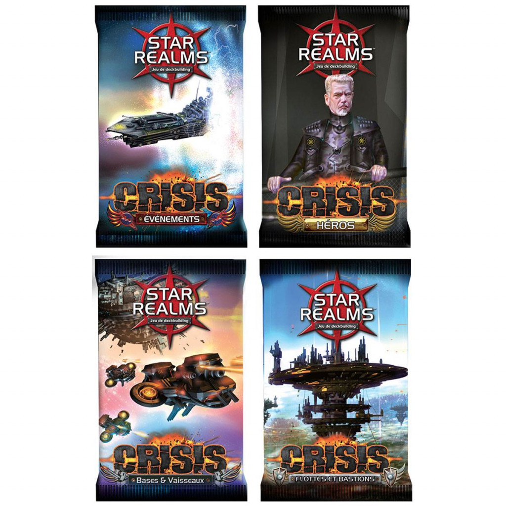 Star Realms - Crisis : Lot de 4 Packs