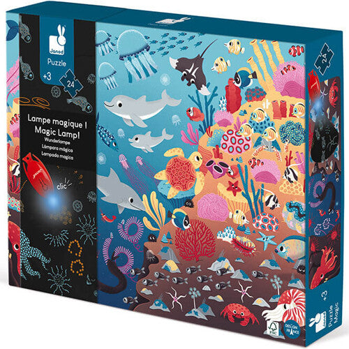 Janod magische puzzel de oceaan - 24st