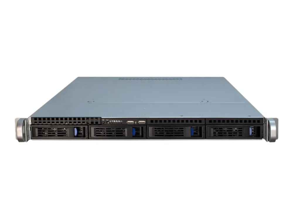 Inter-Tech IPC 1U-1404 - Rack-monterbar - 1U - SSI EEB - SATA/SAS - hot-swap - ingen strømforsyning (EPS2U) - USB