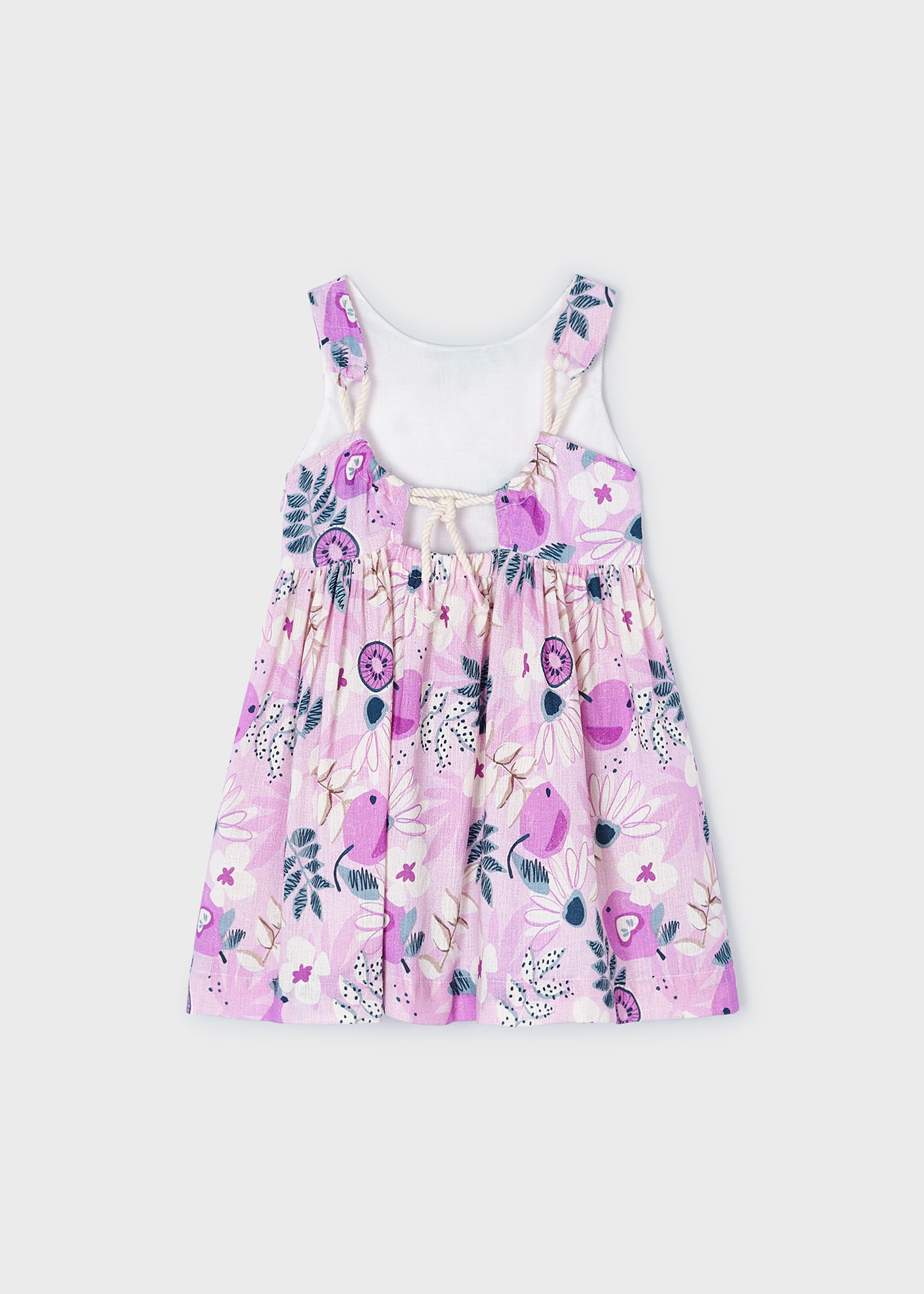 Vestido estampado para meninas