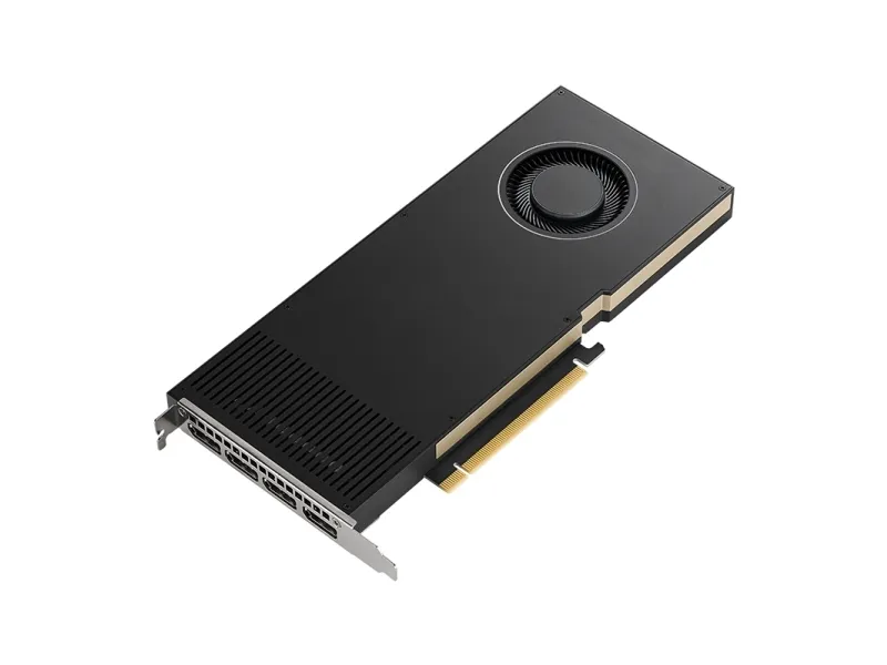 NVIDIA RTX A4000 - grafikkort - RTX A4000 - 16 GB GDDR6 - PCIe 4.0 x16 - 4 x DisplayPort