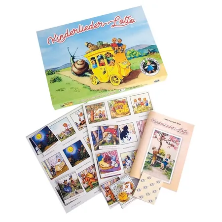 Spika Kinderlieder-Lotto mit Liederbuch