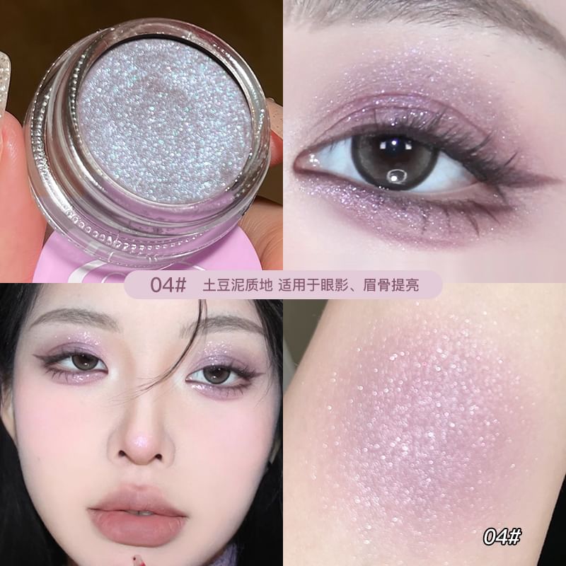 GELLA'S - Glitter Single Eyeshadow - 4 kleuren