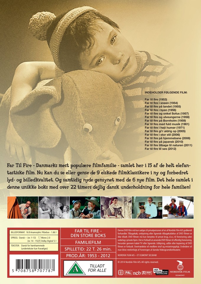 Far Til Fire - Den Store Boks (15 disc) - DVD