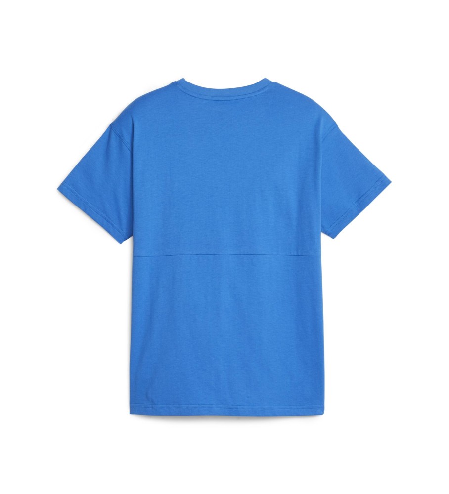 Camiseta Puma Power Colorblock, azul