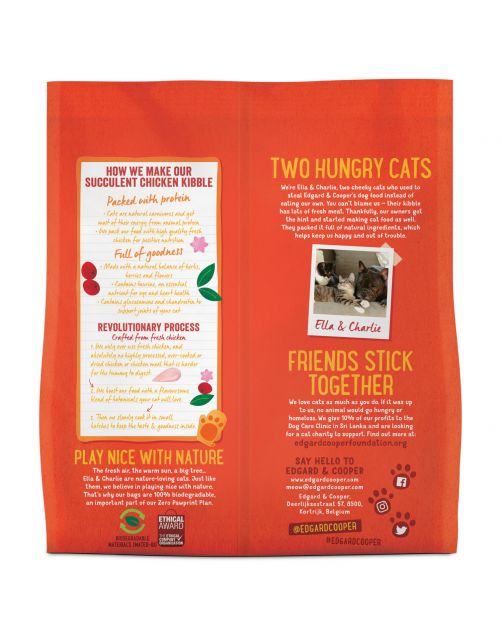 Edgard&Cooper Adult Kip - Kattenvoer
