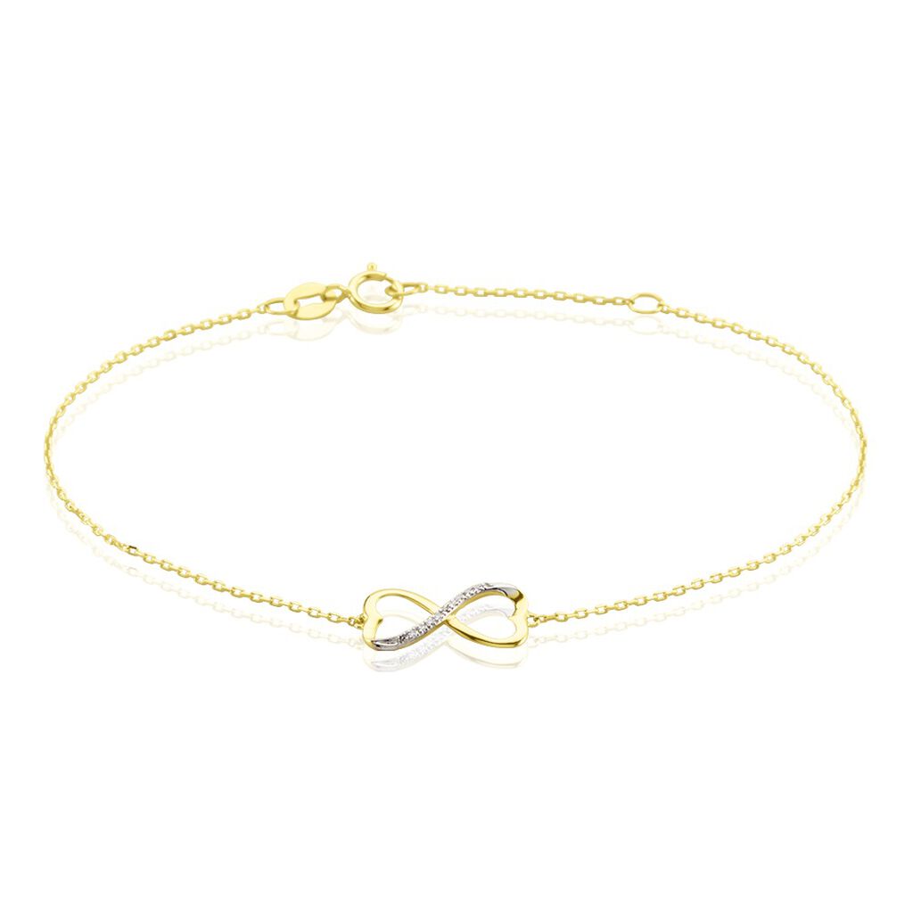 Bracelet Irmela Or Jaune Diamant
