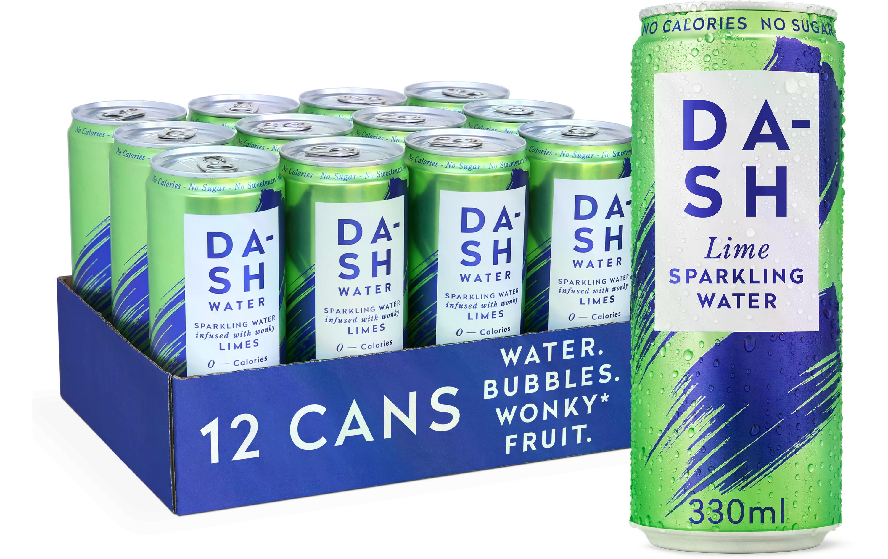 Sparkling Lime 12 x 0.33 lKohlensäurehaltiges Erfrischungsgetränk mit Limettengeschmack