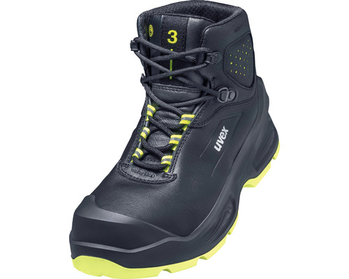 Veiligheidsschoenen Uvex S3, zwart, maat 38