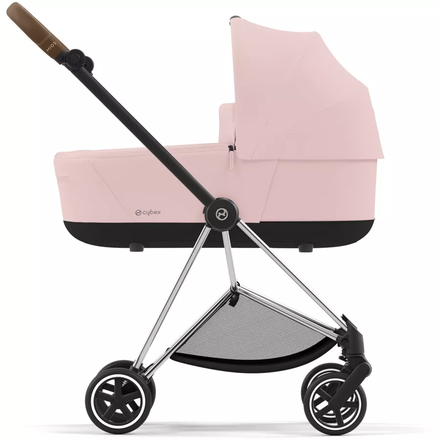 cybex PLATINUM Kombikinderwagen New Mios Chrome Brown Peach Pink