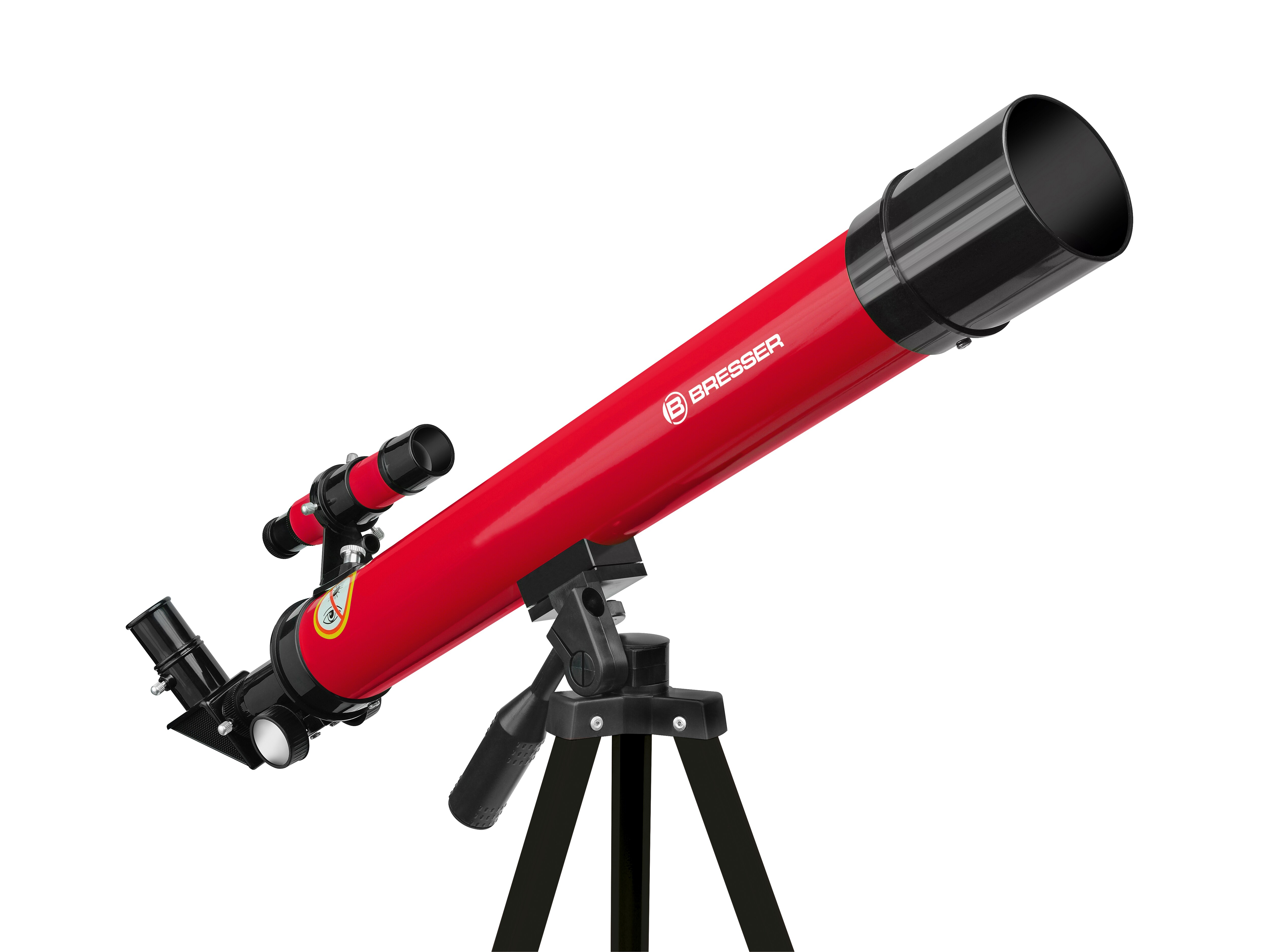 BRESSER JUNIOR Linsenteleskop 45/600 AZ Farbe: rot