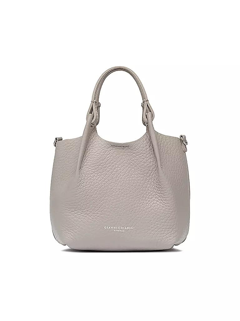 GIANNI CHIARINI Ledertasche - Hobo Bag DUA Small hellgrau