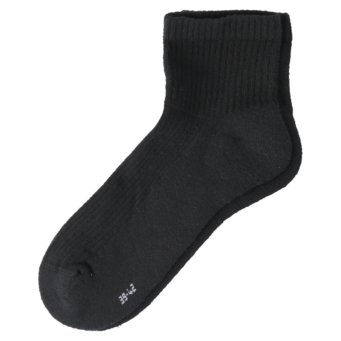 VanVaan 4 Paar Herren Frottee-Sneaker-Socken im Set dunkelblau / schwarz