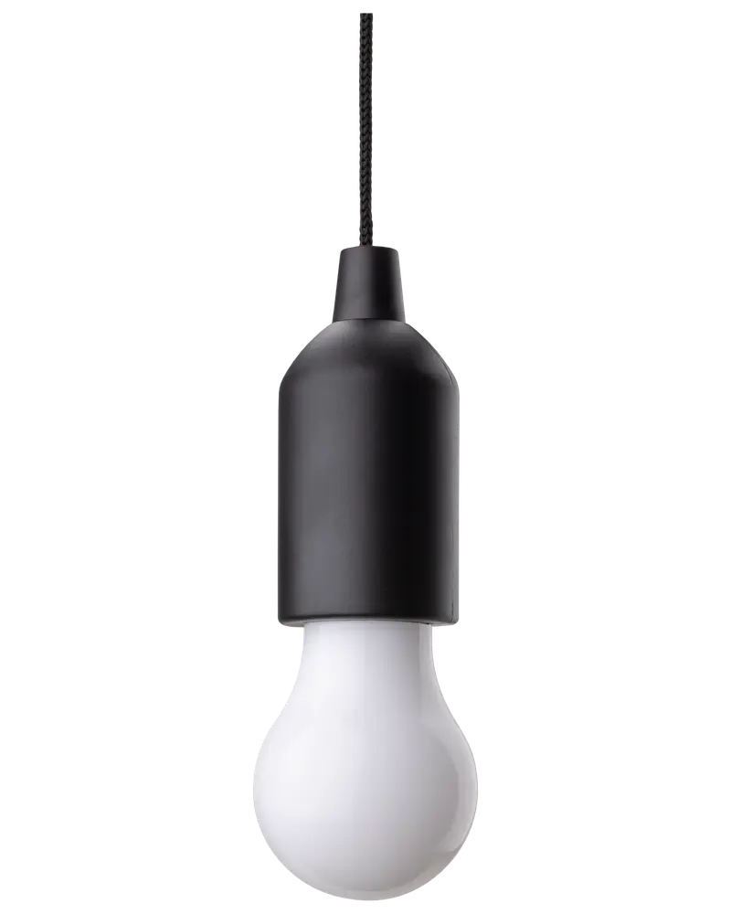 Lampe med tænd/sluk snor