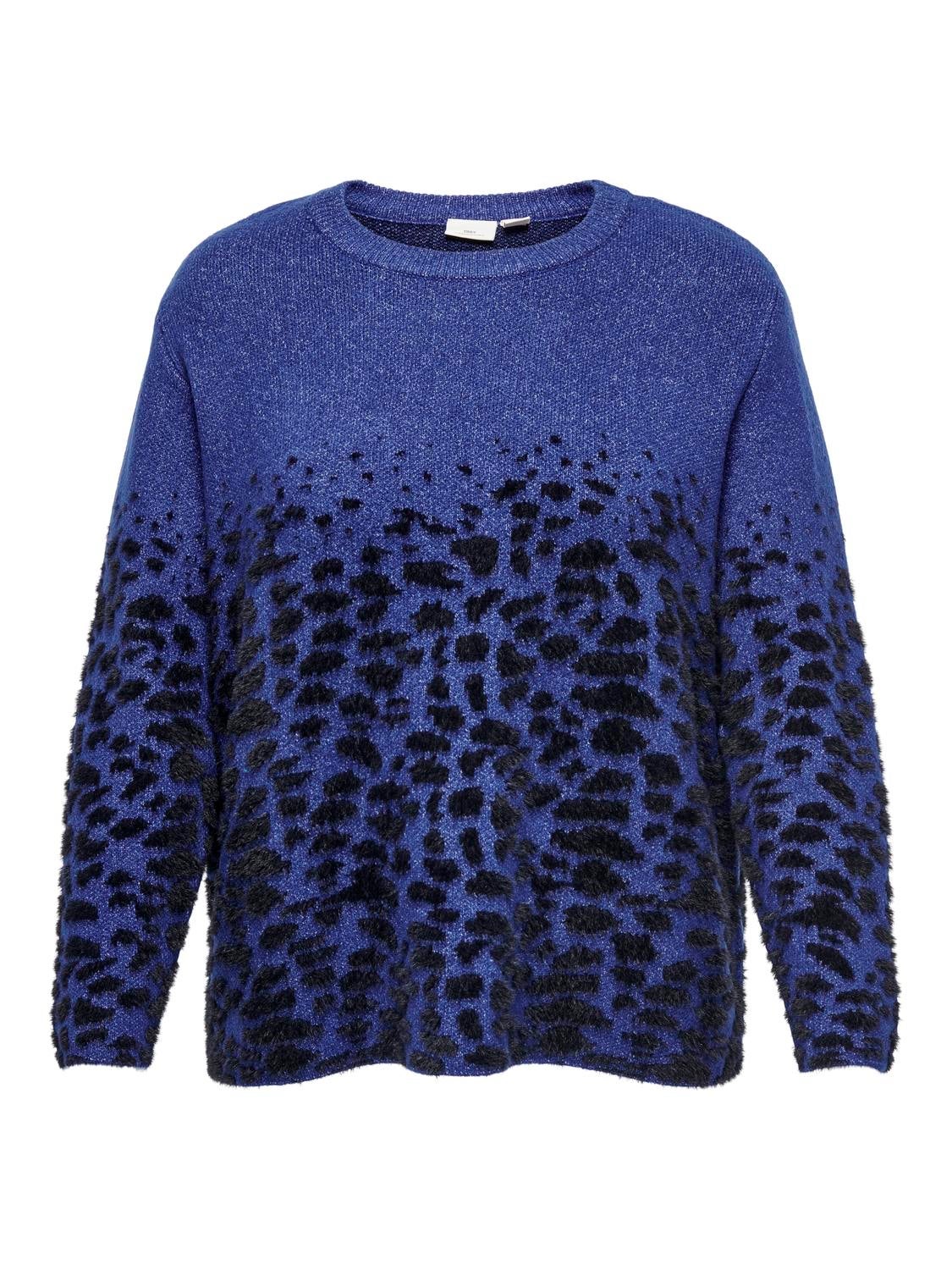 CARANNI Strickpullover Sodalite Blue