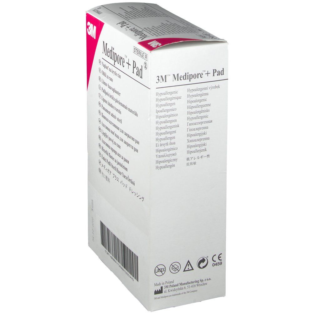 3M Medipore 3569E + Pad Steriler Wundverband mit Wundauflage 10 x 15 cm