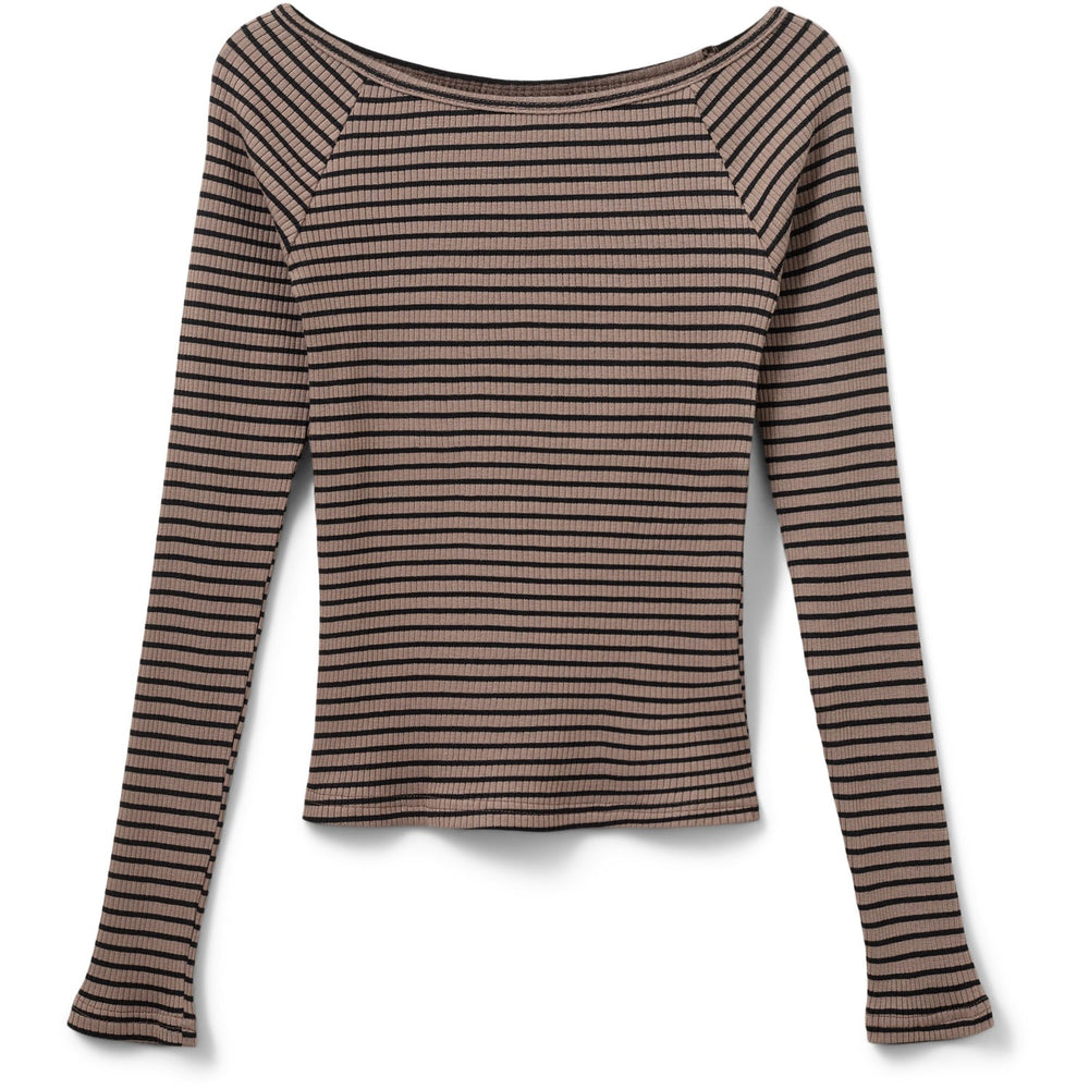 Køb Sofie Schnoor Brown Striped SomaSY Bluse