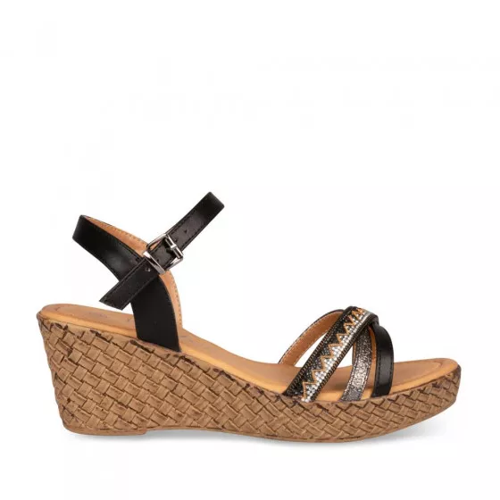 Sandales NOIR LADY GLAM