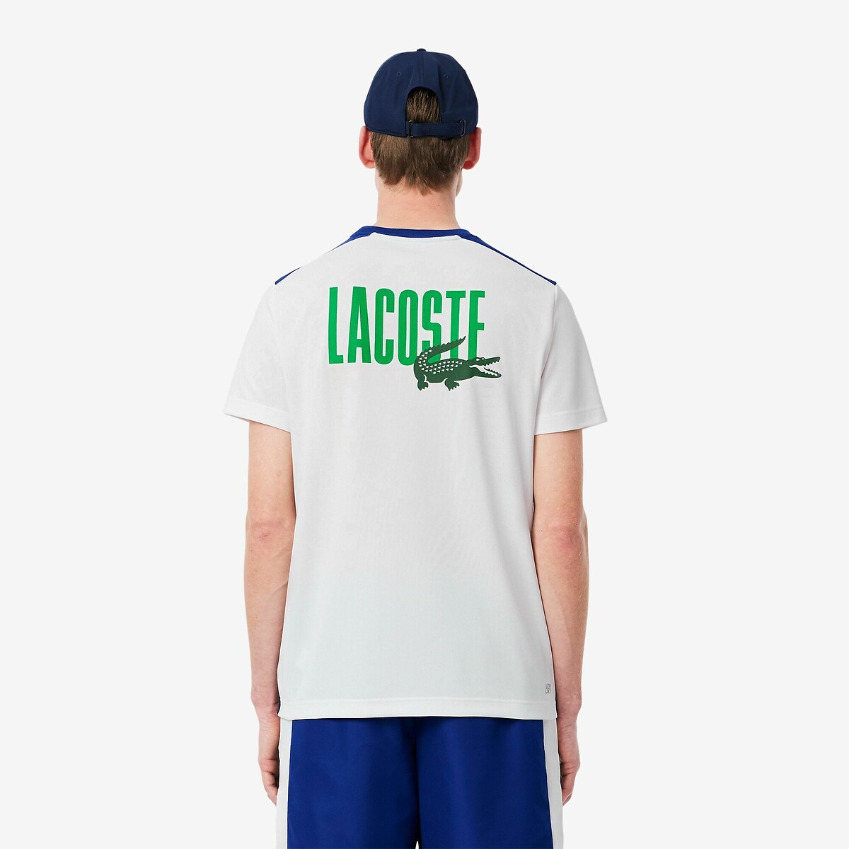 Camiseta Lacoste Sport Ultra Dry com estampa Lacoste
