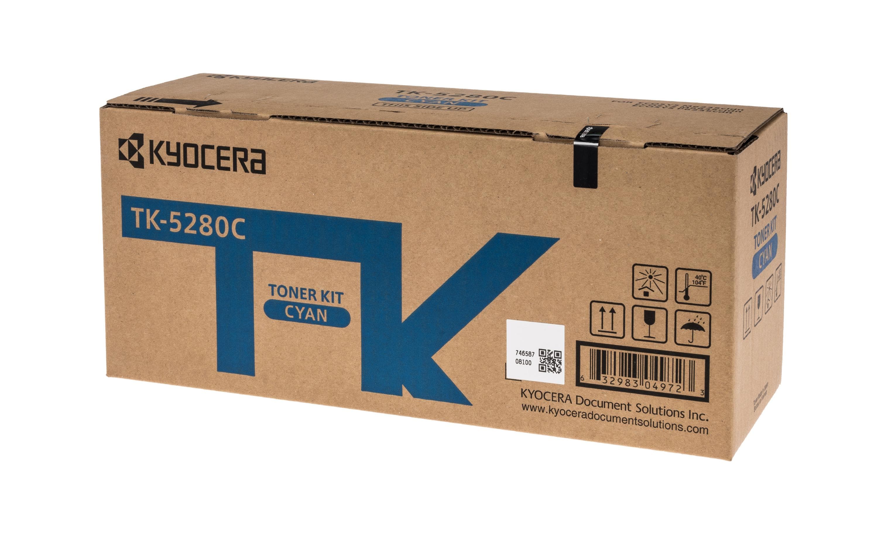 Toner TK-5280C Cyan<br>Toner, Cyan