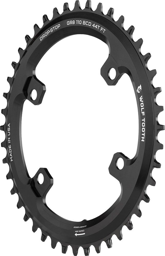 Wolf Tooth Components Shimano GRX 110 BCD Asymmetric 4-Loch Kettenblatt kaufen | Bike-Discount
